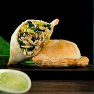 Pollo, Puerro y Espinaca