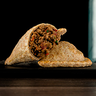 Carne con masa integral